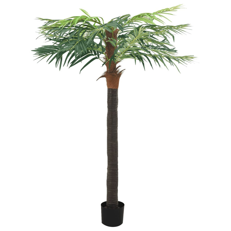 Load image into Gallery viewer, Vidaxl kunstboom met pot phoenixpalm 215 cm groen