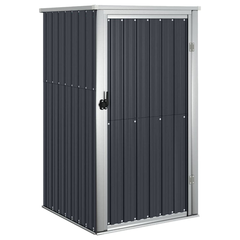 Load image into Gallery viewer, Vidaxl tuinschuur 88x89x161 cm gegalvaniseerd staal antracietkleurig