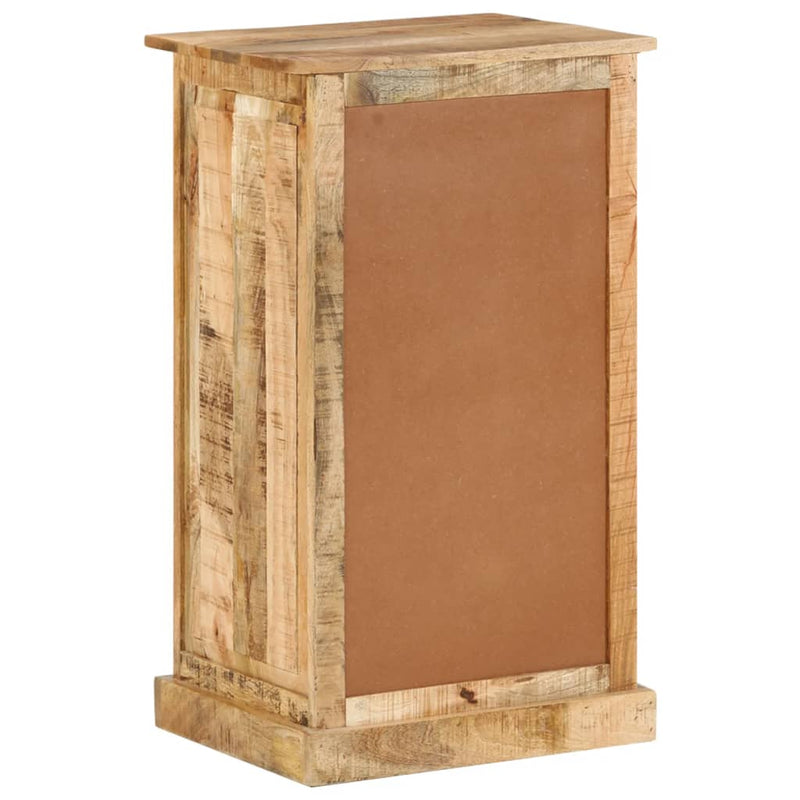 Load image into Gallery viewer, Vidaxl schoenenkast met lade 4-laags massief ruw mangohout