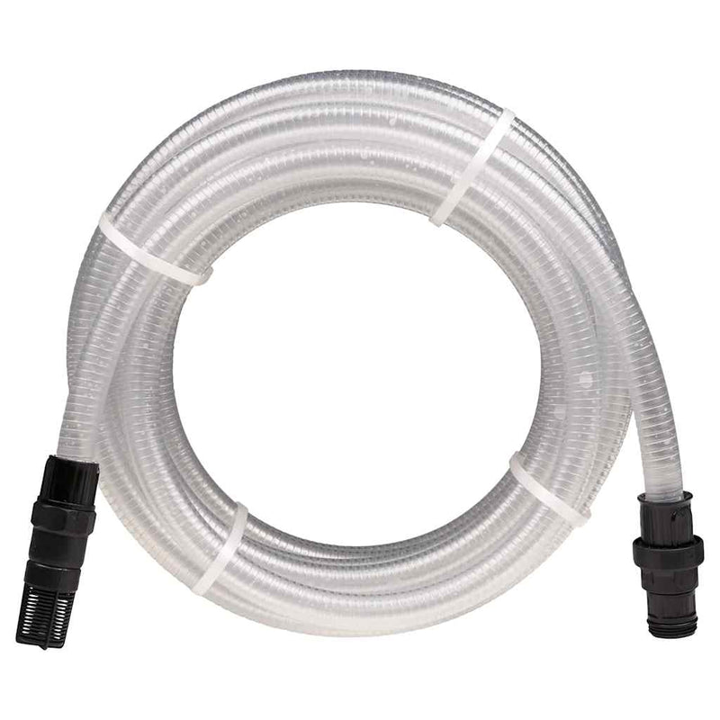 Afbeelding laden in galerijviewer, Vidaxl zuigslang met pvc koppelingen 1,1'' 10 m pvc transparant