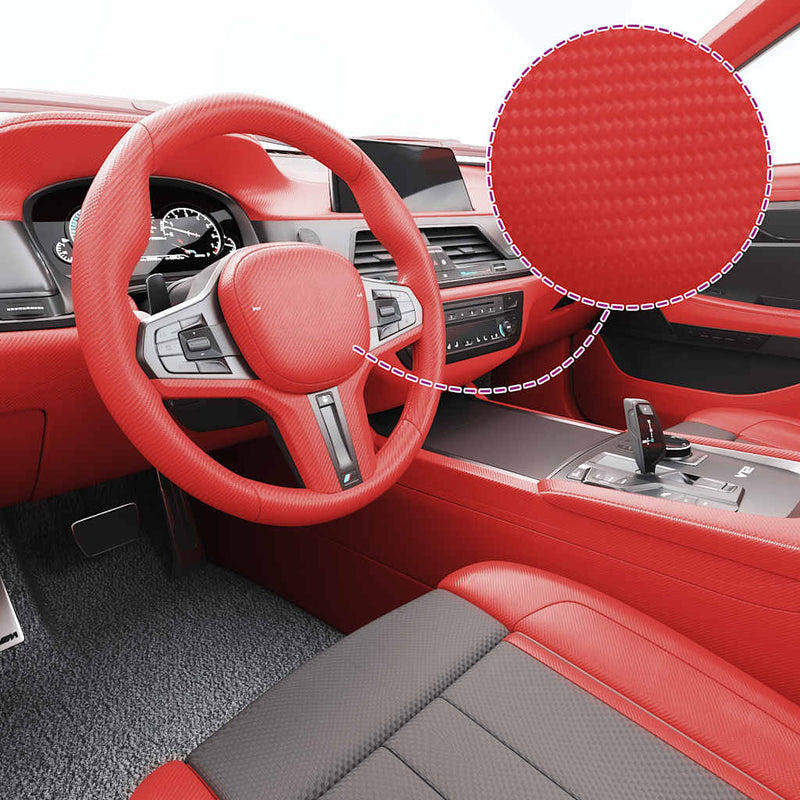 Load image into Gallery viewer, Vidaxl 2 st autofolie 4d 100x150 cm + 50x150 cm rood