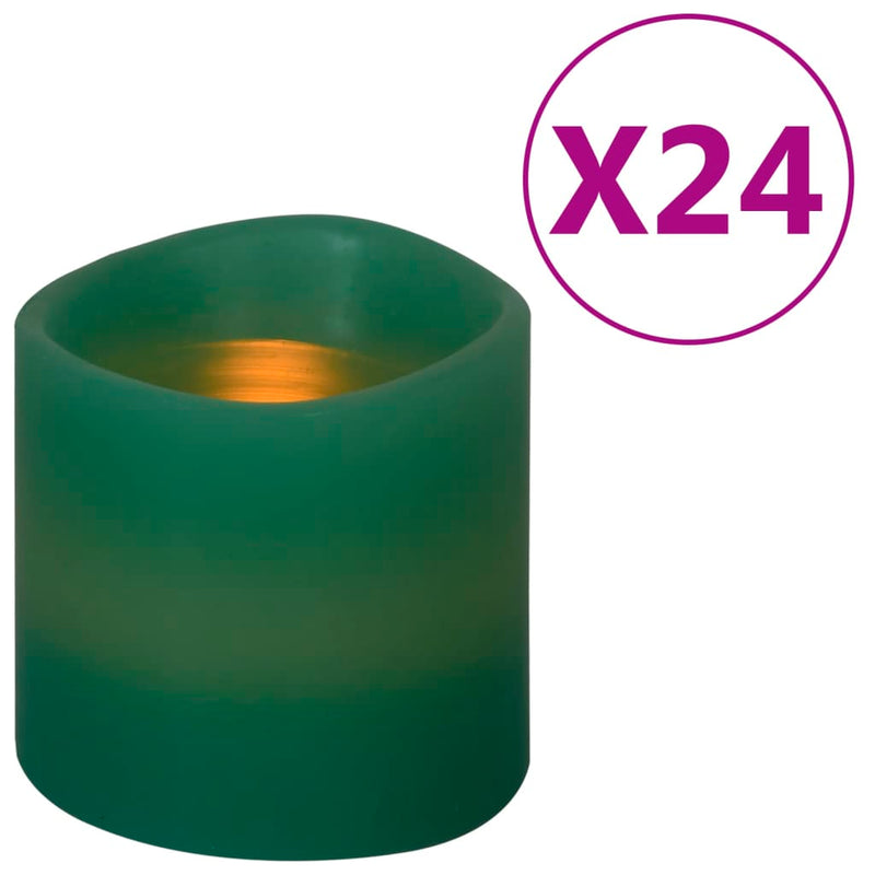 Load image into Gallery viewer, VidaXL Kaarsen 24 st LED warmwit