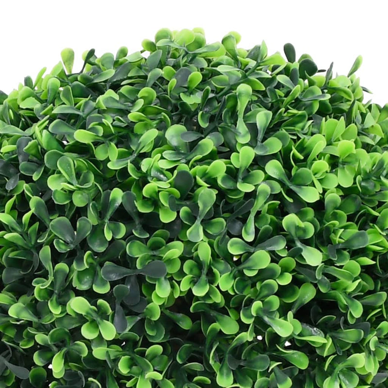 Load image into Gallery viewer, VidaXL Kunstplanten met pot 2 st buxus bolvorming 27 cm groen