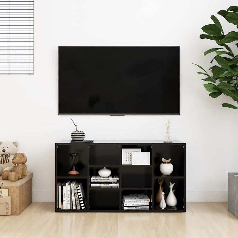 Load image into Gallery viewer, Vidaxl schoenenbank 103x30x54,5 cm bewerkt hout zwart