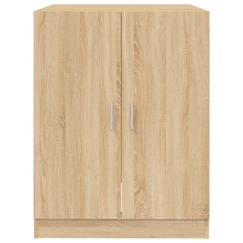 Load image into Gallery viewer, VidaXL Wasmachinekast 71x71,5x91,5 cm sonoma eikenkleurig