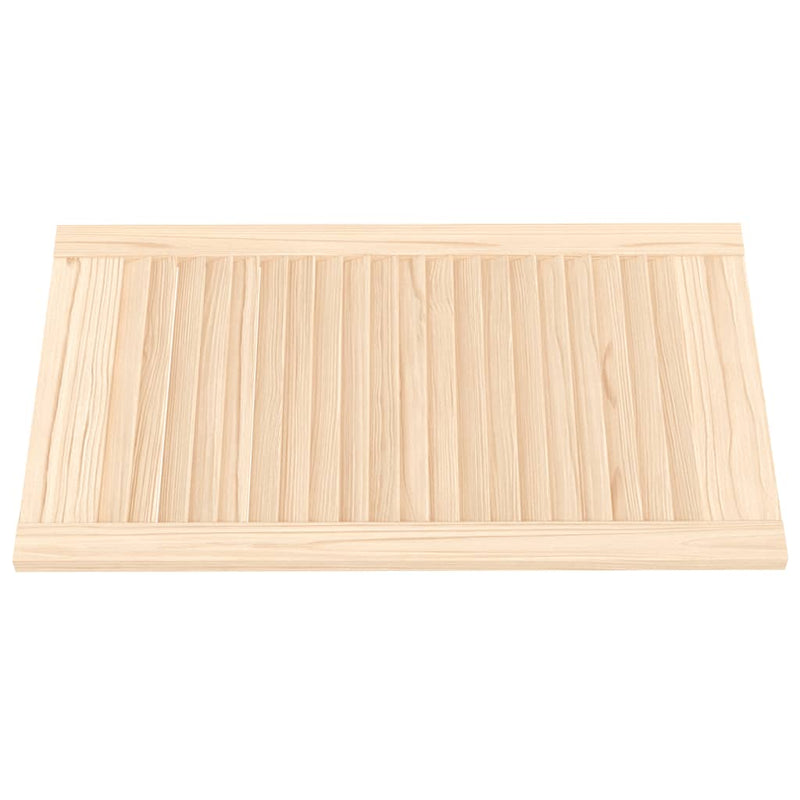 Load image into Gallery viewer, Vidaxl kastdeur met lamellen 69x39,4 cm massief grenenhout