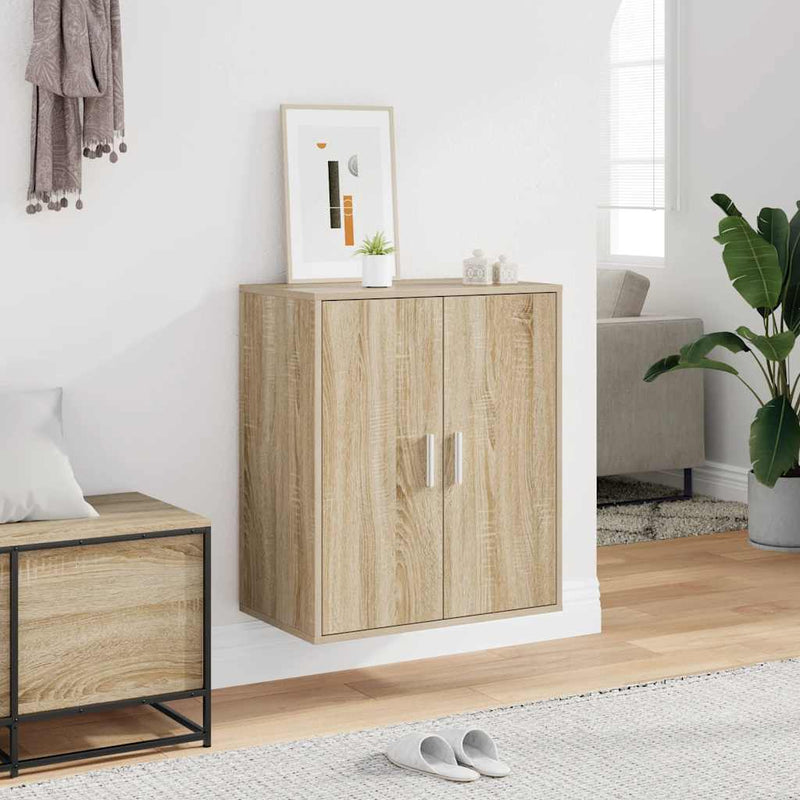 Load image into Gallery viewer, Vidaxl schoenenkast 60x35x70 cm bewerkt hout sonoma eikenkleurig