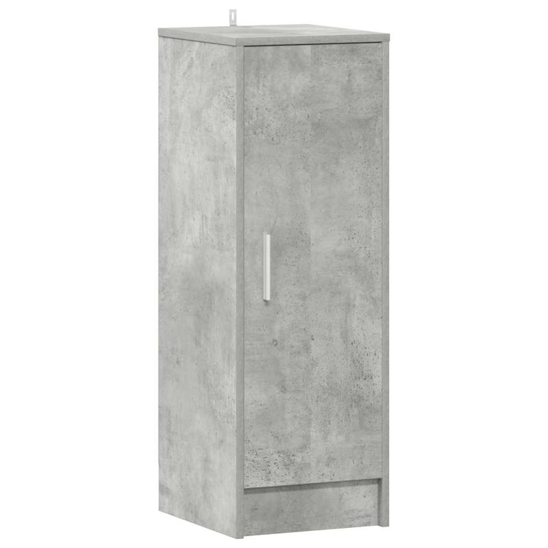Load image into Gallery viewer, Vidaxl schoenenkast 32x35x92 cm bewerkt hout betongrijs