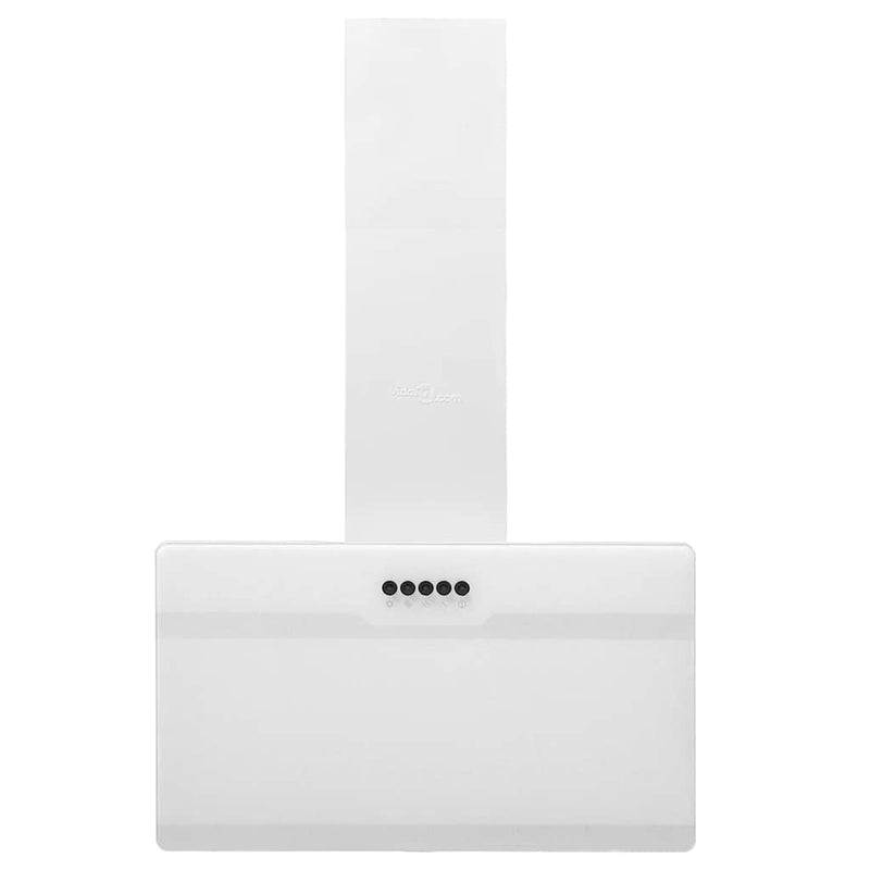 Load image into Gallery viewer, Vidaxl wandafzuigkap 60 cm staal en gehard glas wit