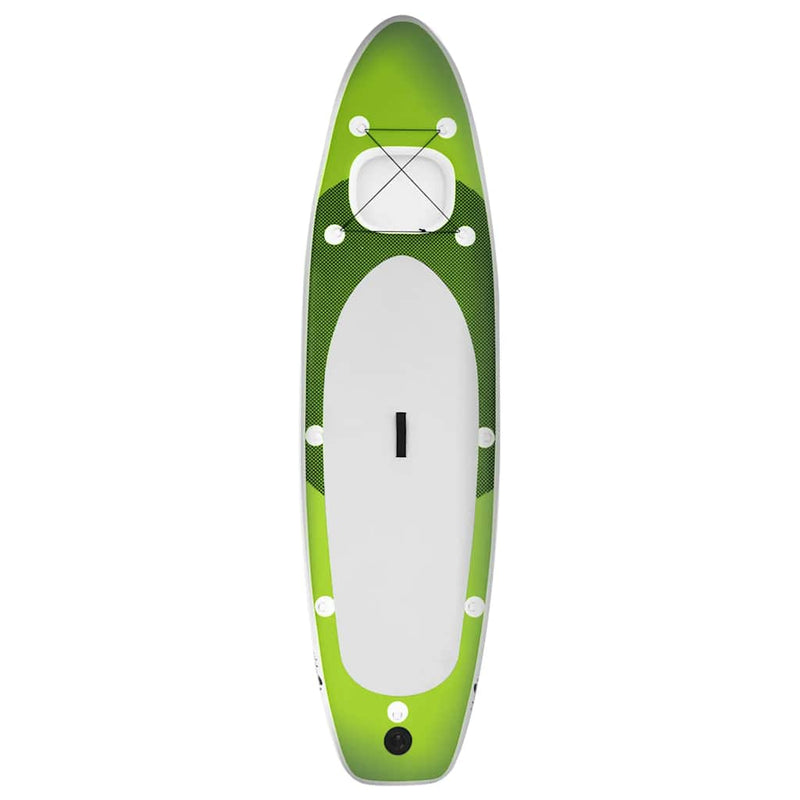 Load image into Gallery viewer, Vidaxl stand up paddleboardset opblaasbaar 330x76x10 cm groen