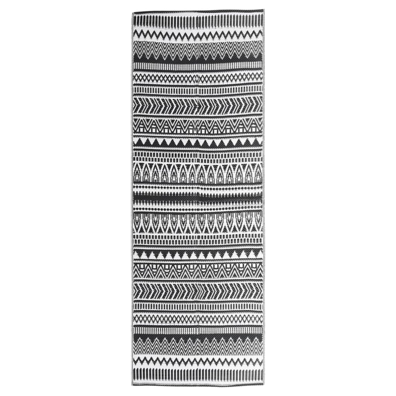 Load image into Gallery viewer, Vidaxl buitenkleed arakil 80x250 cm polypropeen zwart