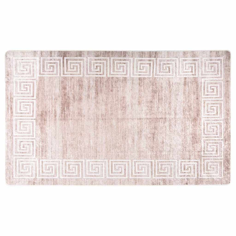 Load image into Gallery viewer, Vidaxl vloerkleed wasbaar anti-slip 120x180 cm beige
