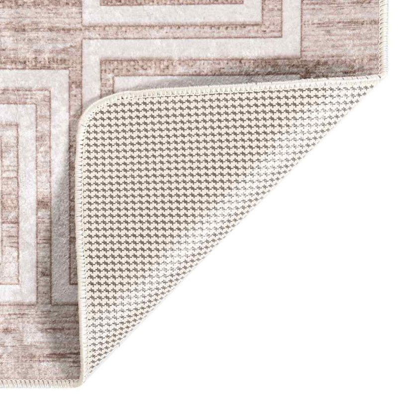 Load image into Gallery viewer, Vidaxl vloerkleed wasbaar anti-slip 160x230 cm beige
