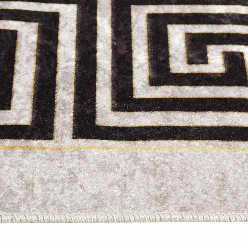 Load image into Gallery viewer, Vidaxl vloerkleed wasbaar anti-slip 160x230 cm lichtbeige