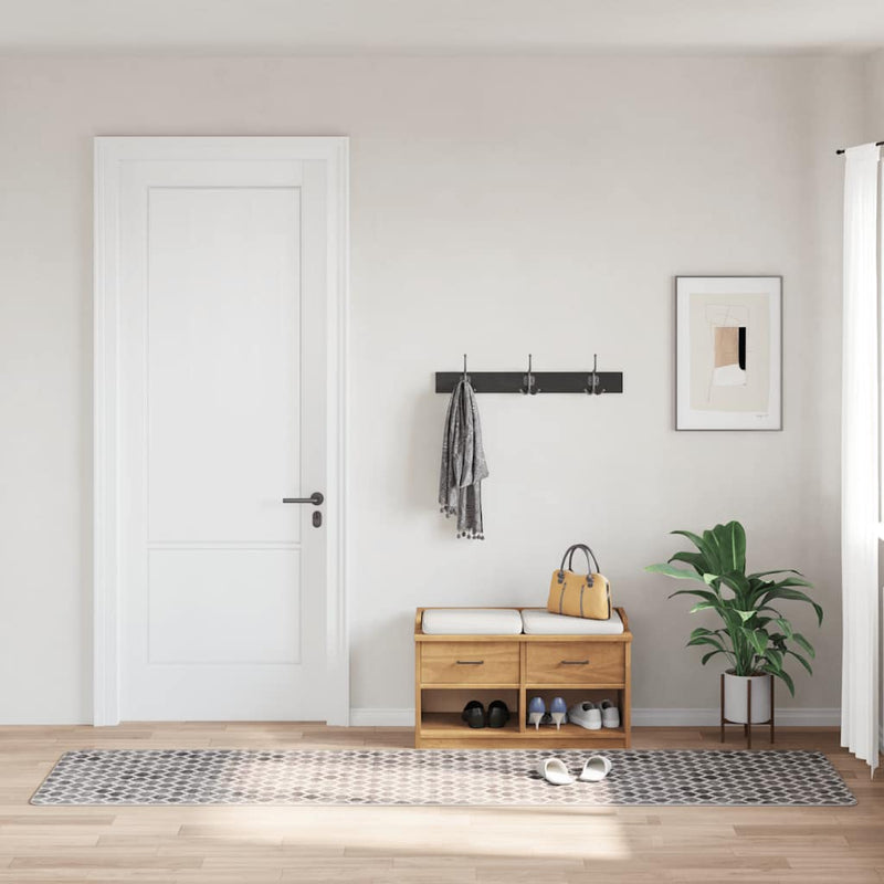 Load image into Gallery viewer, Vidaxl vloerkleed wasbaar anti-slip 80x300 cm meerkleurig