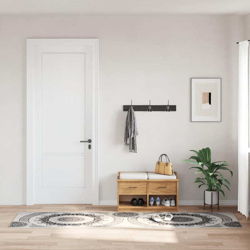 Load image into Gallery viewer, Vidaxl vloerkleed wasbaar anti-slip 80x300 cm meerkleurig