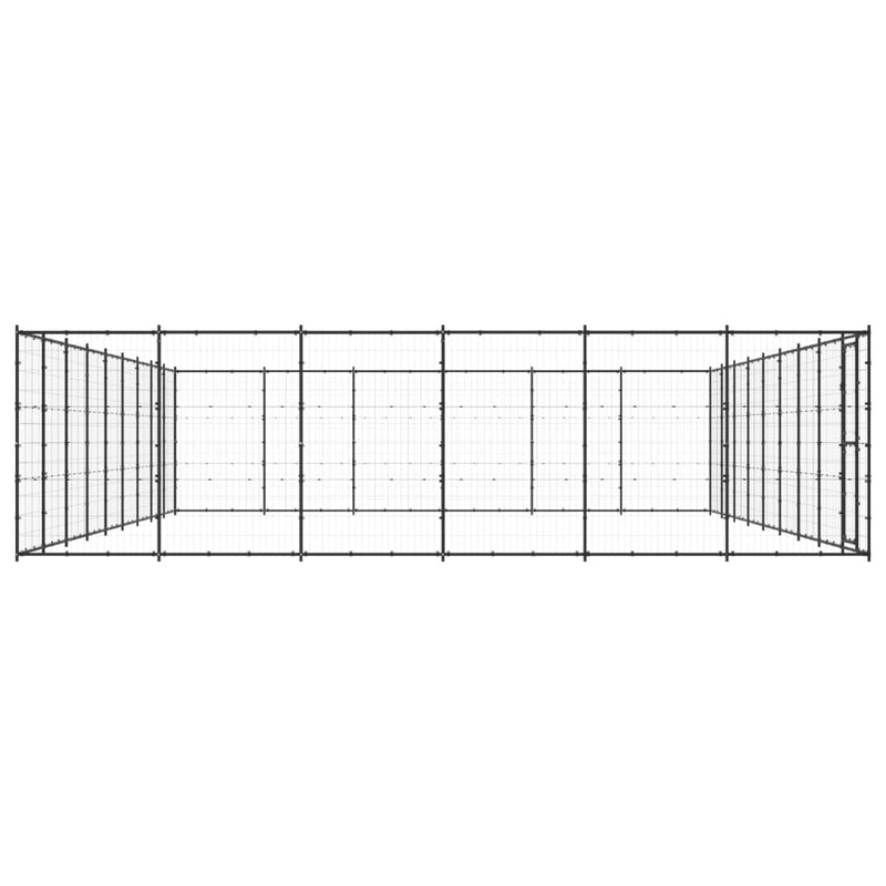 Load image into Gallery viewer, VidaXL Hondenkennel 65,34 m² staal