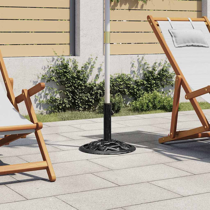 Load image into Gallery viewer, Vidaxl parasolvoet 40x40x32 cm gietijzer zwart