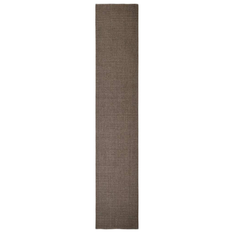 Afbeelding laden in galerijviewer, Vidaxl vloerkleed 66x350 cm natuurlijk sisal bruin