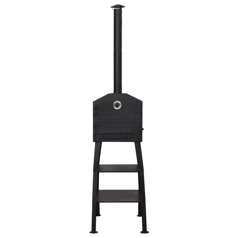 Load image into Gallery viewer, Vidaxl pizzaoven houtskool met 2 vuurkleistenen