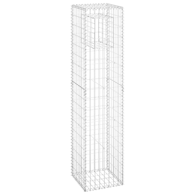 Load image into Gallery viewer, Vidaxl schanskorf paal 40x40x180 cm ijzer