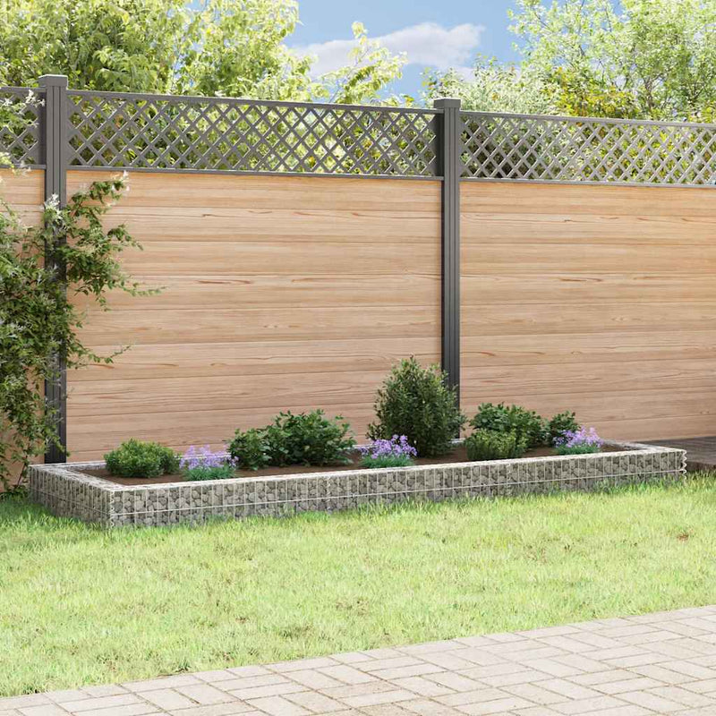 Load image into Gallery viewer, Vidaxl gabion plantenbak verhoogd 300x100x20 cm gegalvaniseerd staal