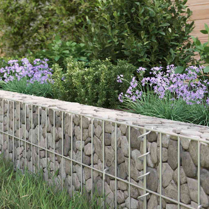 Load image into Gallery viewer, Vidaxl gabion plantenbak verhoogd 800x100x20 cm gegalvaniseerd staal