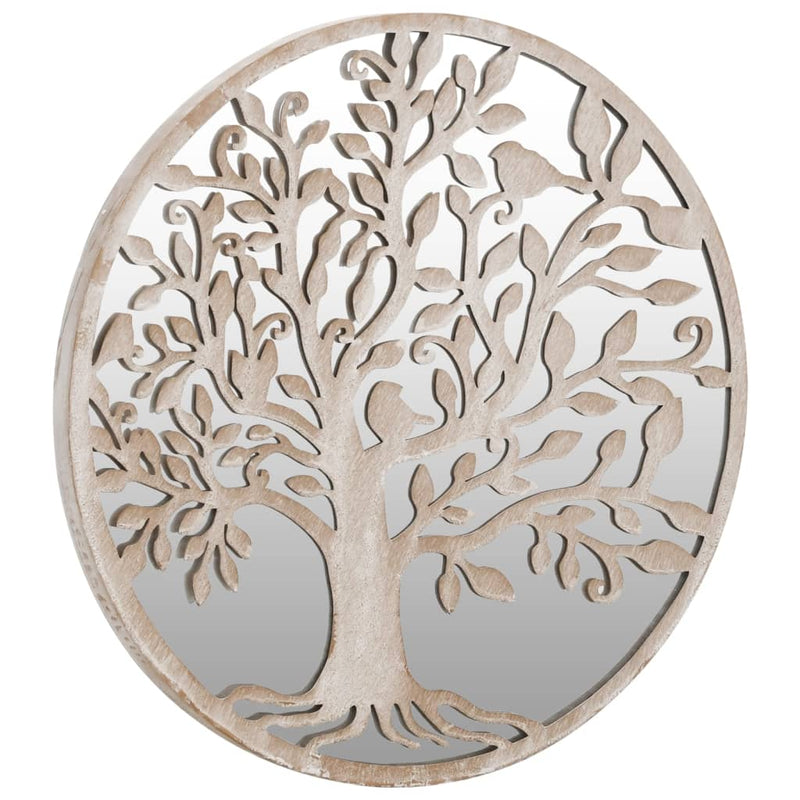 Load image into Gallery viewer, Vidaxl tuinspiegel rond 40x2,5 cm ijzer zandkleurig