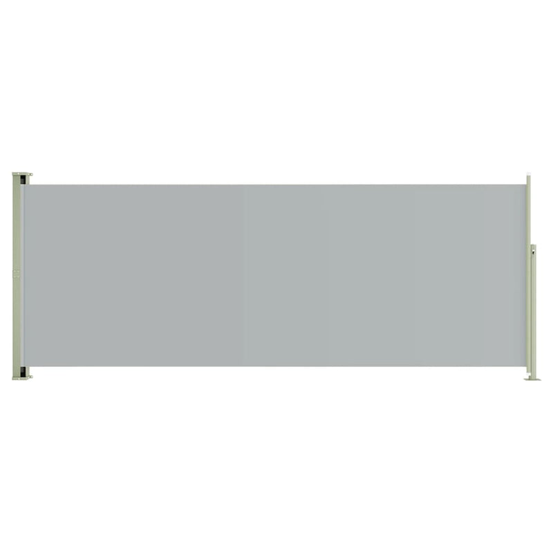Load image into Gallery viewer, VidaXL Tuinscherm uittrekbaar 117x300 cm grijs