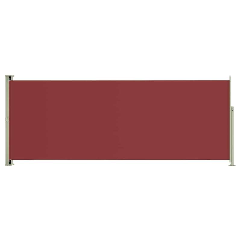 Load image into Gallery viewer, Vidaxl windscherm uittrekbaar 117x300 cm rood