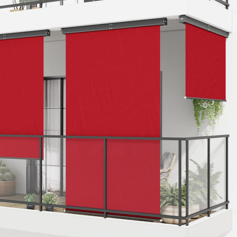 Load image into Gallery viewer, VidaXL Balkonscherm 165x250 cm rood