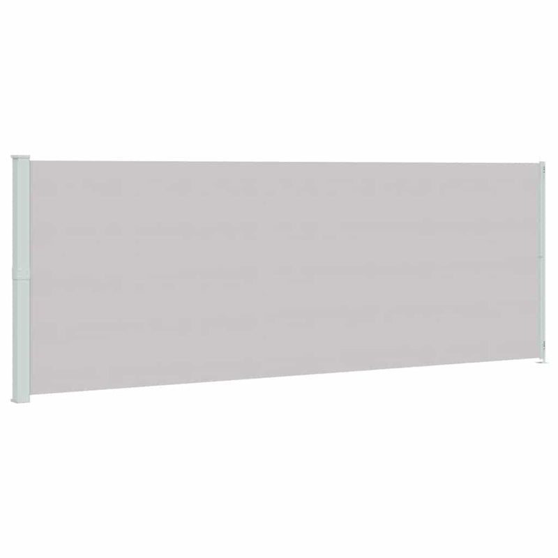 Load image into Gallery viewer, Vidaxl tuinscherm uittrekbaar 220x600 cm grijs