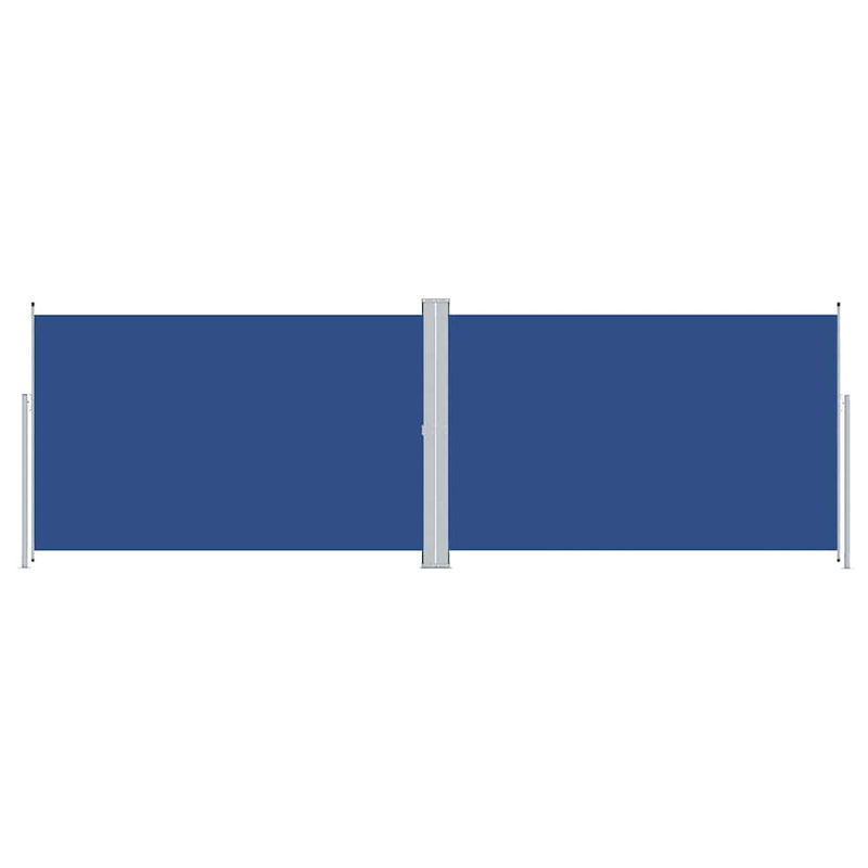 Load image into Gallery viewer, Vidaxl windscherm uittrekbaar 200x600 cm blauw