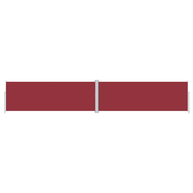 Load image into Gallery viewer, Vidaxl windscherm uittrekbaar 180x1000 cm rood