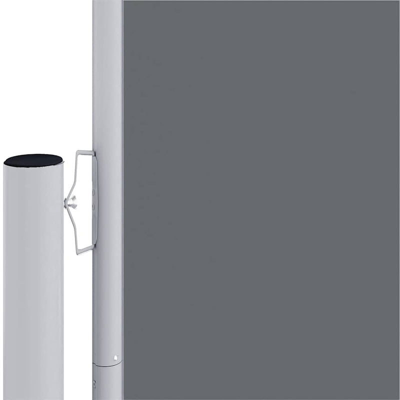 Load image into Gallery viewer, Vidaxl windscherm uittrekbaar 117x1200 cm antracietkleurig