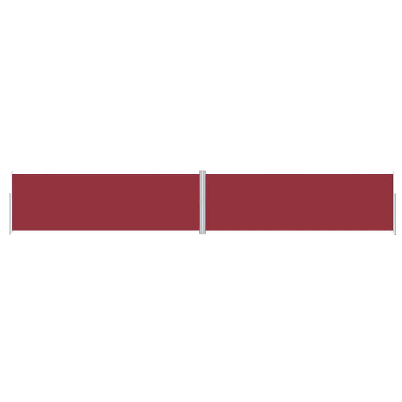 Load image into Gallery viewer, Vidaxl windscherm uittrekbaar 200x1200 cm rood