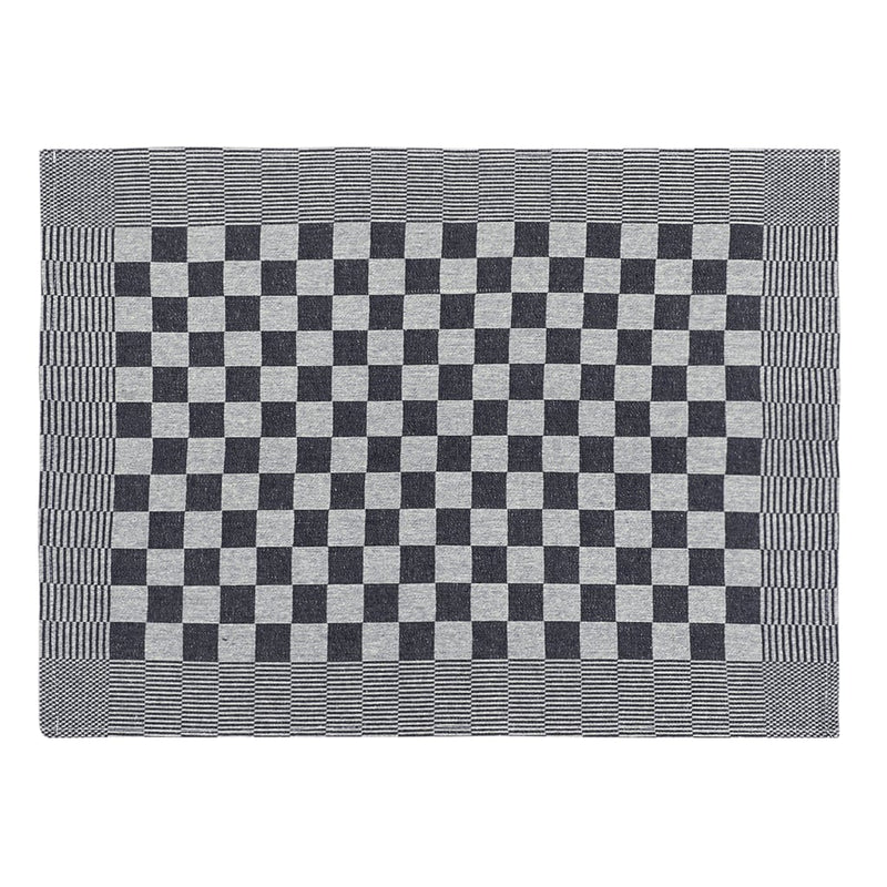 Load image into Gallery viewer, Vidaxl keukendoeken 10 st 50x70 cm katoen zwart en wit