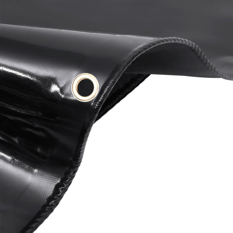 Load image into Gallery viewer, Vidaxl dekzeil 650 g m² 2x3 m zwart