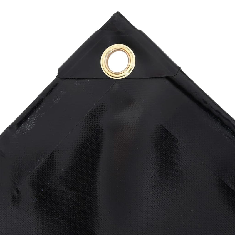 Afbeelding laden in galerijviewer, Vidaxl zeildoek 650 g m² 3,5x5 m zwart