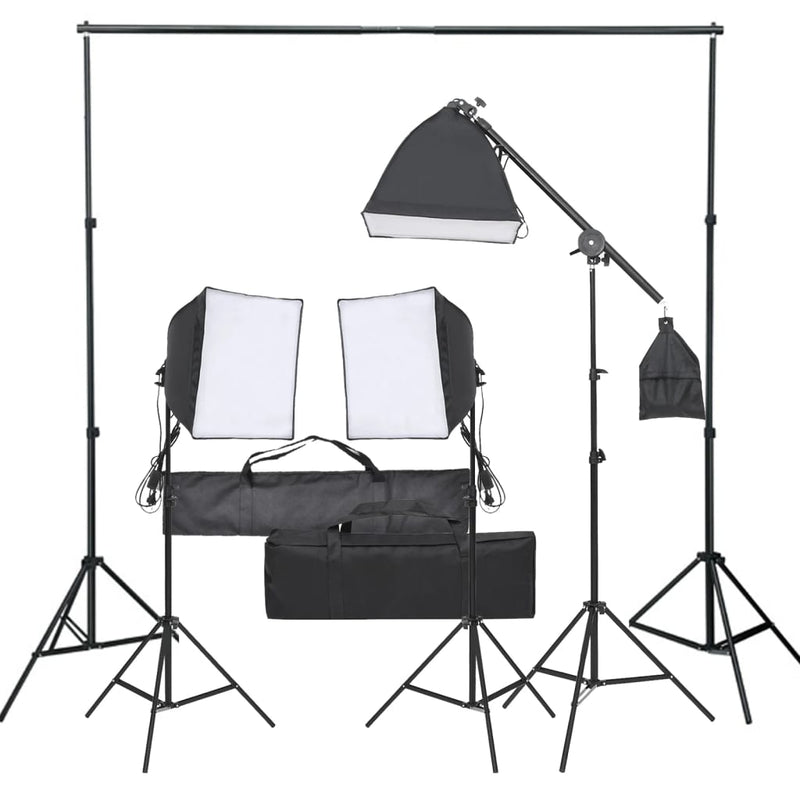Load image into Gallery viewer, VidaXL Fotostudioset met verlichtingsset
