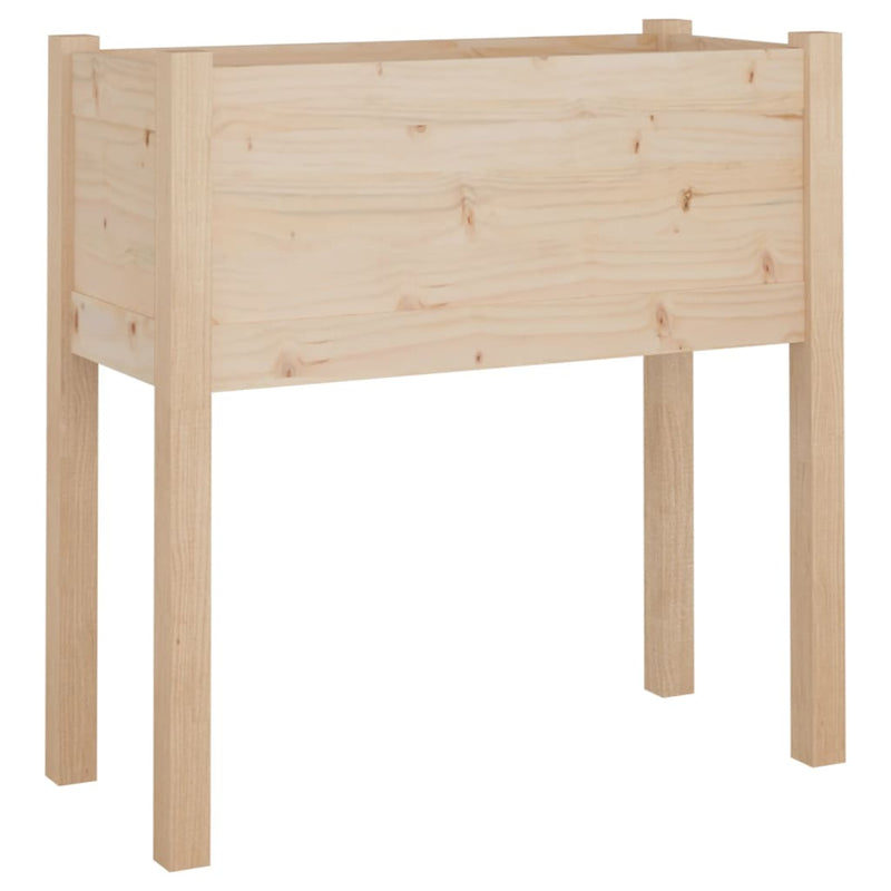 Load image into Gallery viewer, Vidaxl plantenbakken 2 st 70x31x70 cm massief grenenhout