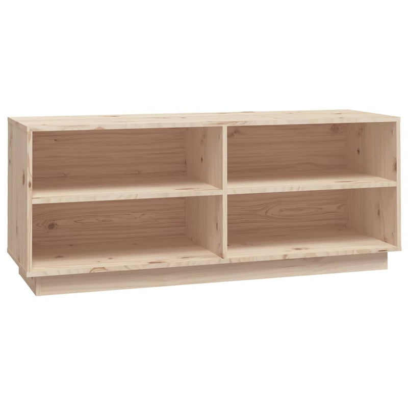Load image into Gallery viewer, Vidaxl schoenenkast 110x34x45 cm massief grenenhout