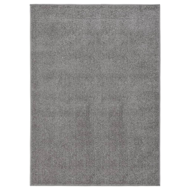 Load image into Gallery viewer, Vidaxl vloerkleed kortpolig 140x200 cm grijs