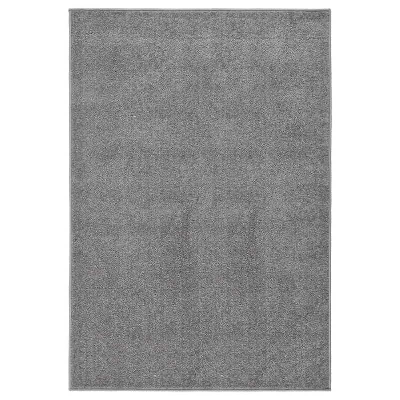Load image into Gallery viewer, Vidaxl vloerkleed kortpolig 160x230 cm grijs