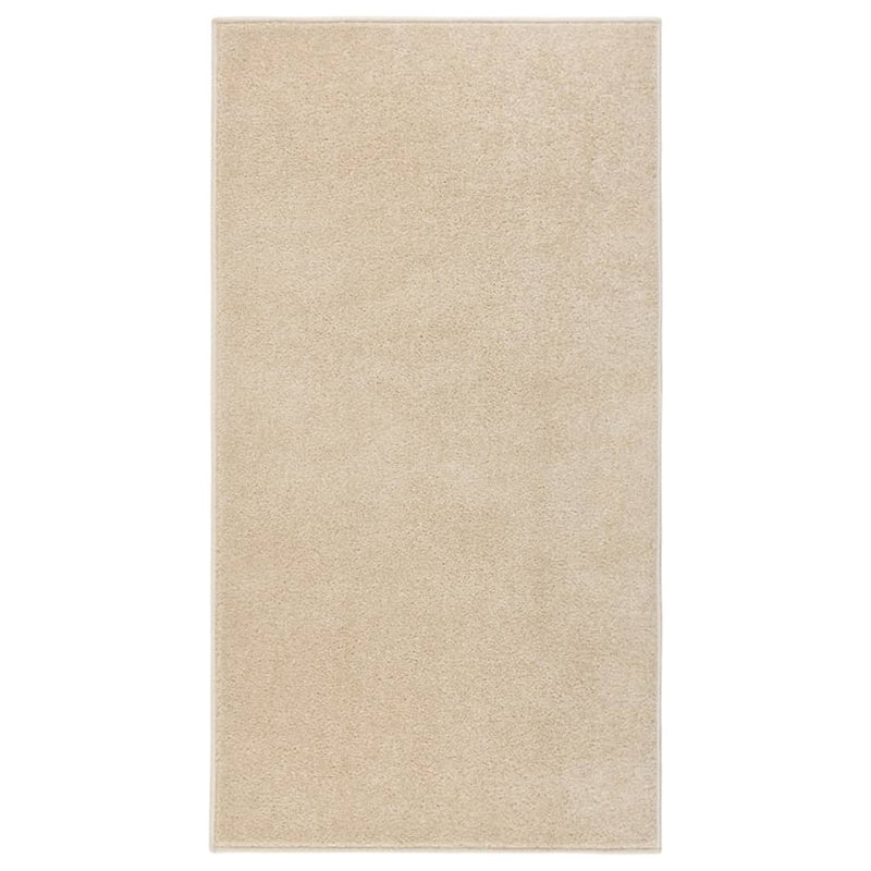Load image into Gallery viewer, Vidaxl vloerkleed kortpolig 80x150 cm beige