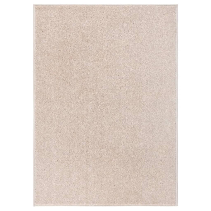 Load image into Gallery viewer, Vidaxl vloerkleed kortpolig 120x170 cm donkerbeige