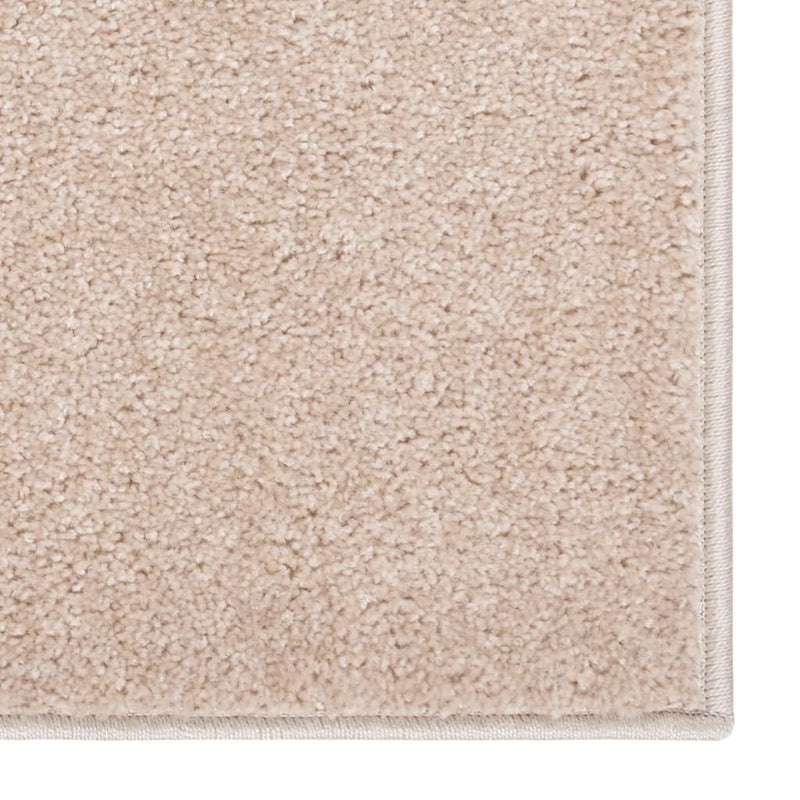 Load image into Gallery viewer, Vidaxl vloerkleed kortpolig 140x200 cm donkerbeige