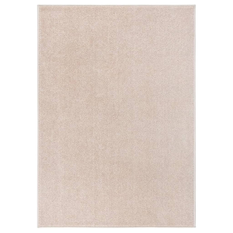 Load image into Gallery viewer, Vidaxl vloerkleed kortpolig 240x340 cm donkerbeige