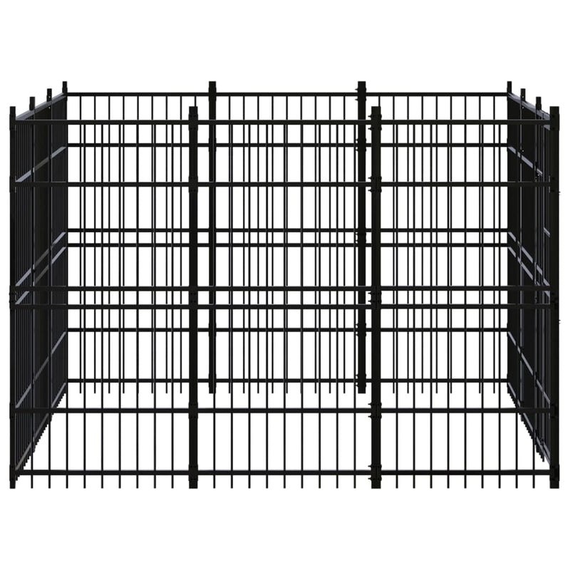 Load image into Gallery viewer, VidaXL Hondenkennel 8,29 m² staal