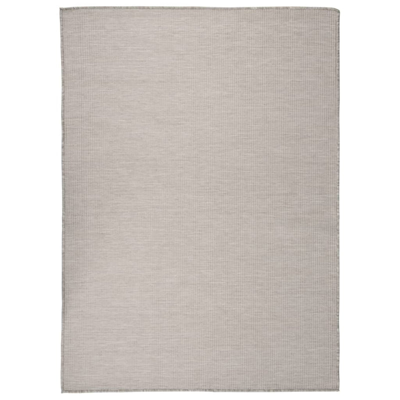 Load image into Gallery viewer, Vidaxl buitenkleed platgeweven 200x280 cm lichtgrijs